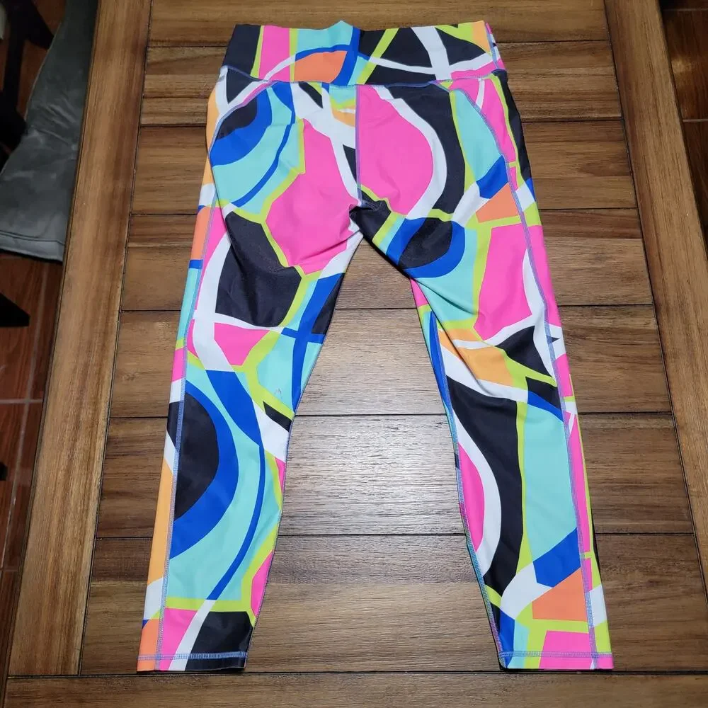 Guru Active Multicolor Leggings - Size XL
